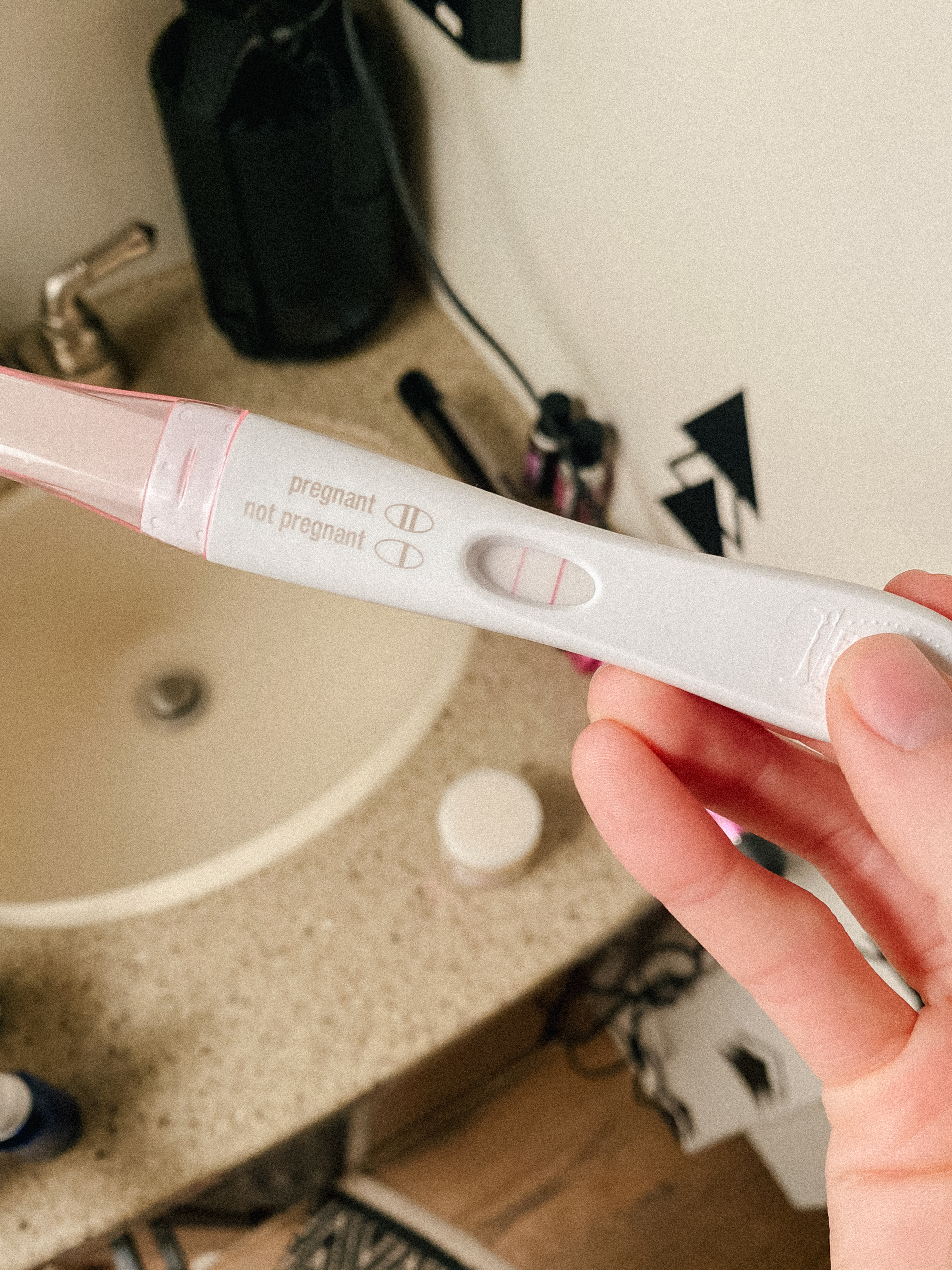 positive pregnancy test | trying to conceive journey